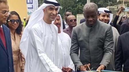 Gabon&nbsp;: Une centrale solaire de 30 MW inaugurée à Ayeme-Maritime pour renforcer l’offre électrique