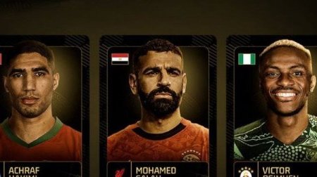 CAF Awards 2025 : Denis Bouanga écarté de la short-list, Hakimi, Salah et Osimhen finalistes
