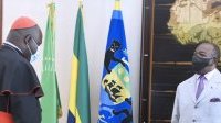Ali Bongo reçoit en audience l’archevêque de Bangui
