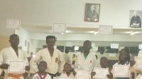 Port-Gentil : le Shotokan-Budo récompense ses athlètes par une prestation marquant la fin de saison
