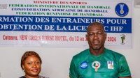 Quatre nouveaux entraîneurs gabonais de handball de licence C sur le marché
