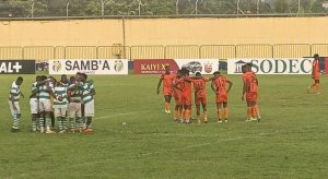 National-Foot 1&nbsp;: CF Mounana et FC 105 se neutralisent lors de la deuxième journée