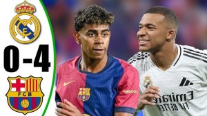 Classico Espagnol&nbsp;: Le FC Barcelone écrase le Real Madrid 4-0 au Santiago Bernabeu