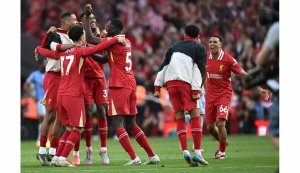 Premier league&nbsp;: Liverpool écrase Tottenham et s’adjuge son 20e titre de champion