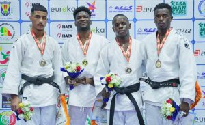 Du bronze pour le Gabon à l’Open de judo de Dakar