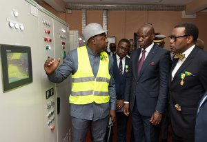 Oligui Nguema et Adesina inaugurent une station de pompage pour le Grand Libreville