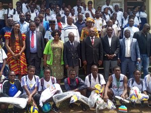 Volley à l’école&nbsp;: Ouverture officielle du centre fédéral de volleyball de Ntoum